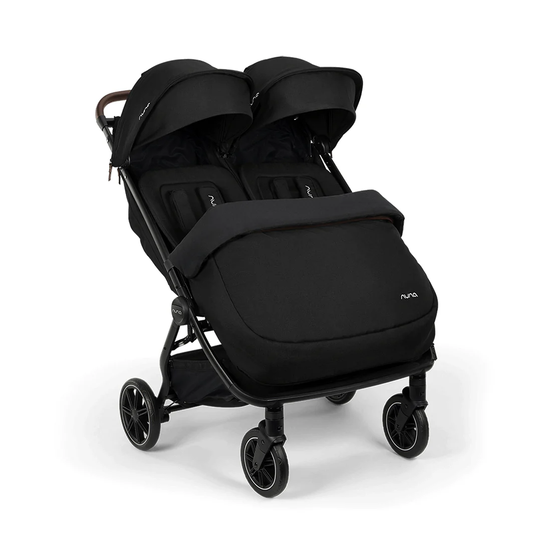 Nuna Trvl Dubl Footmuff - Caviar - Image 2