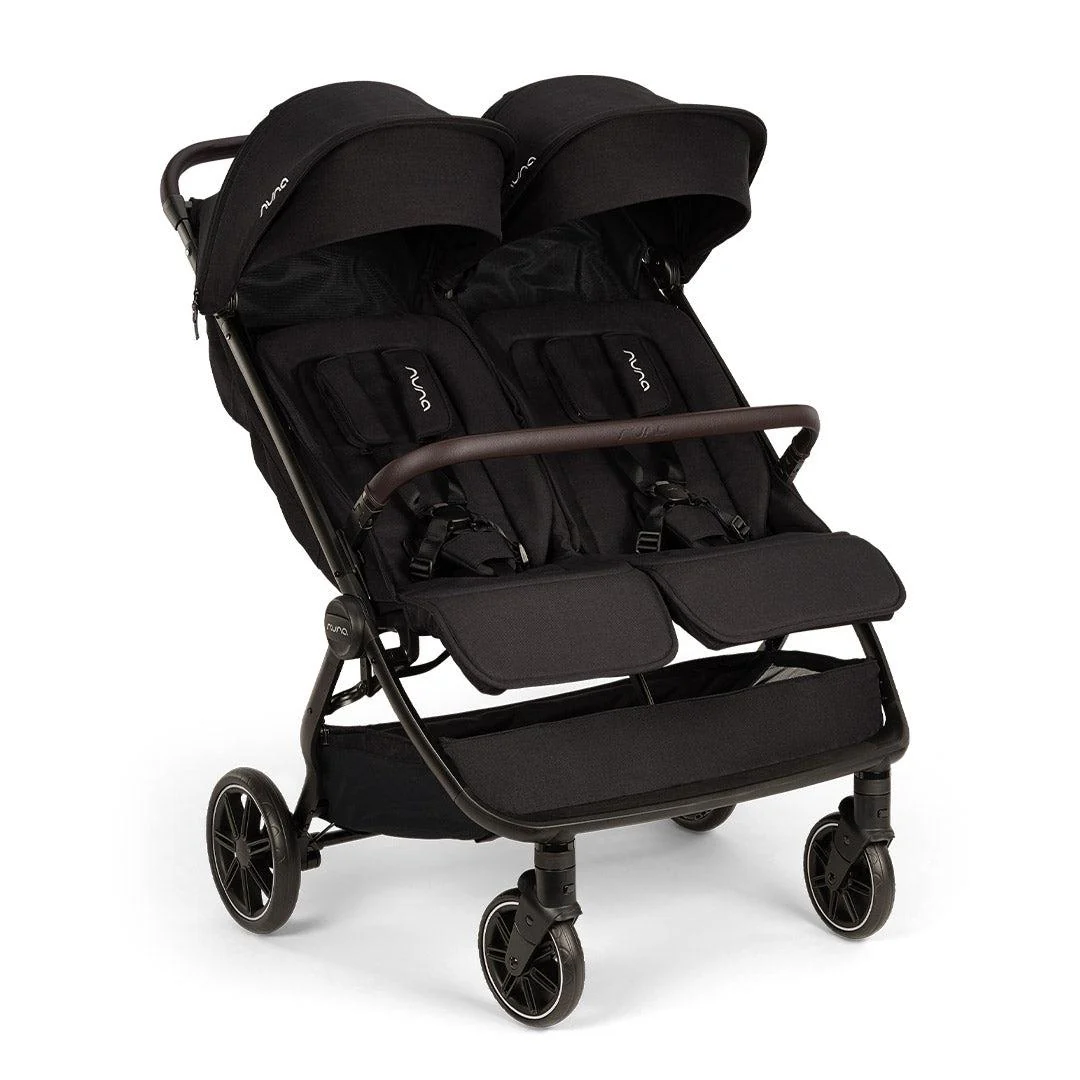 Nuna TRVL DUBL Pushchair - Caviar