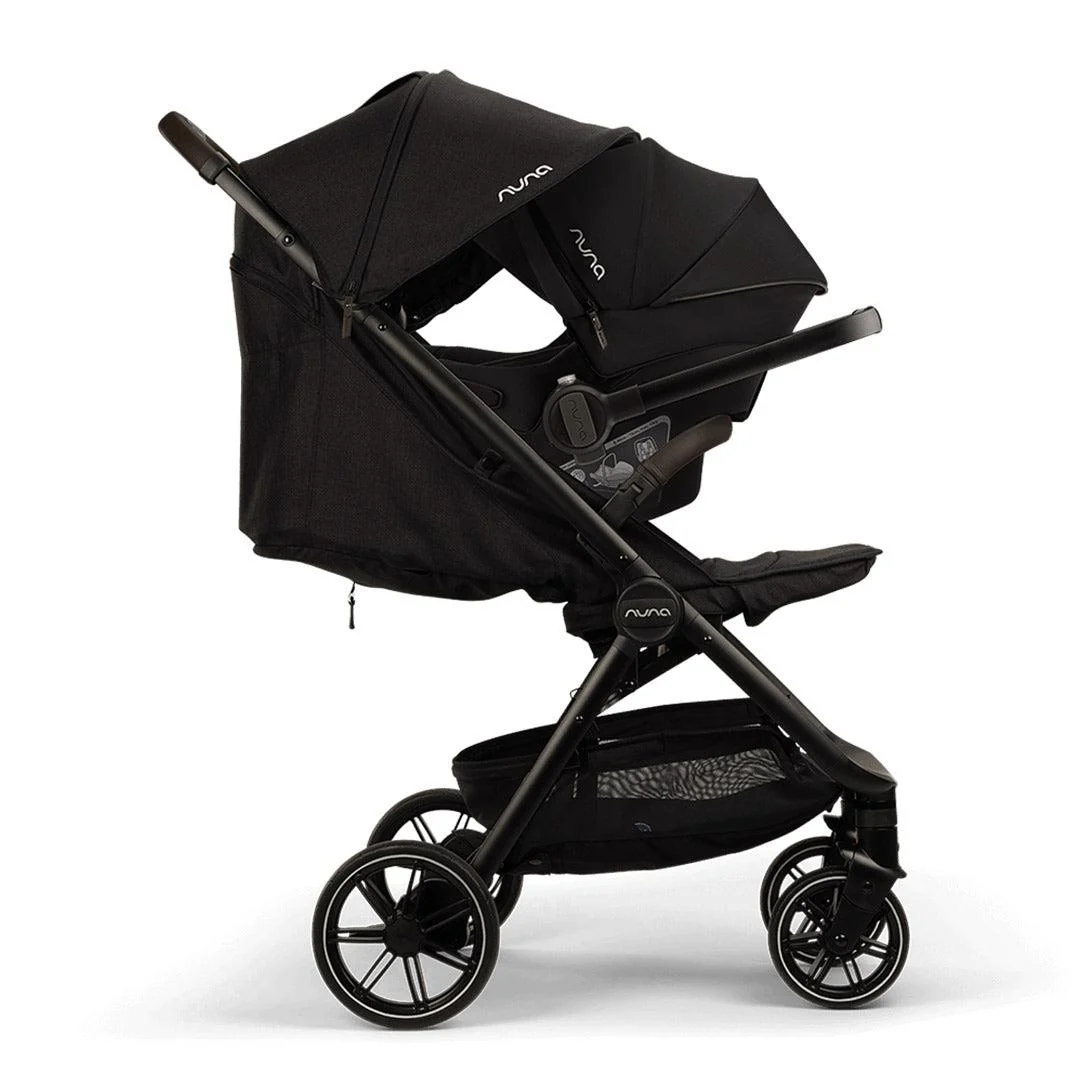 Nuna TRVL LX Compact Stroller - Caviar - Image 12