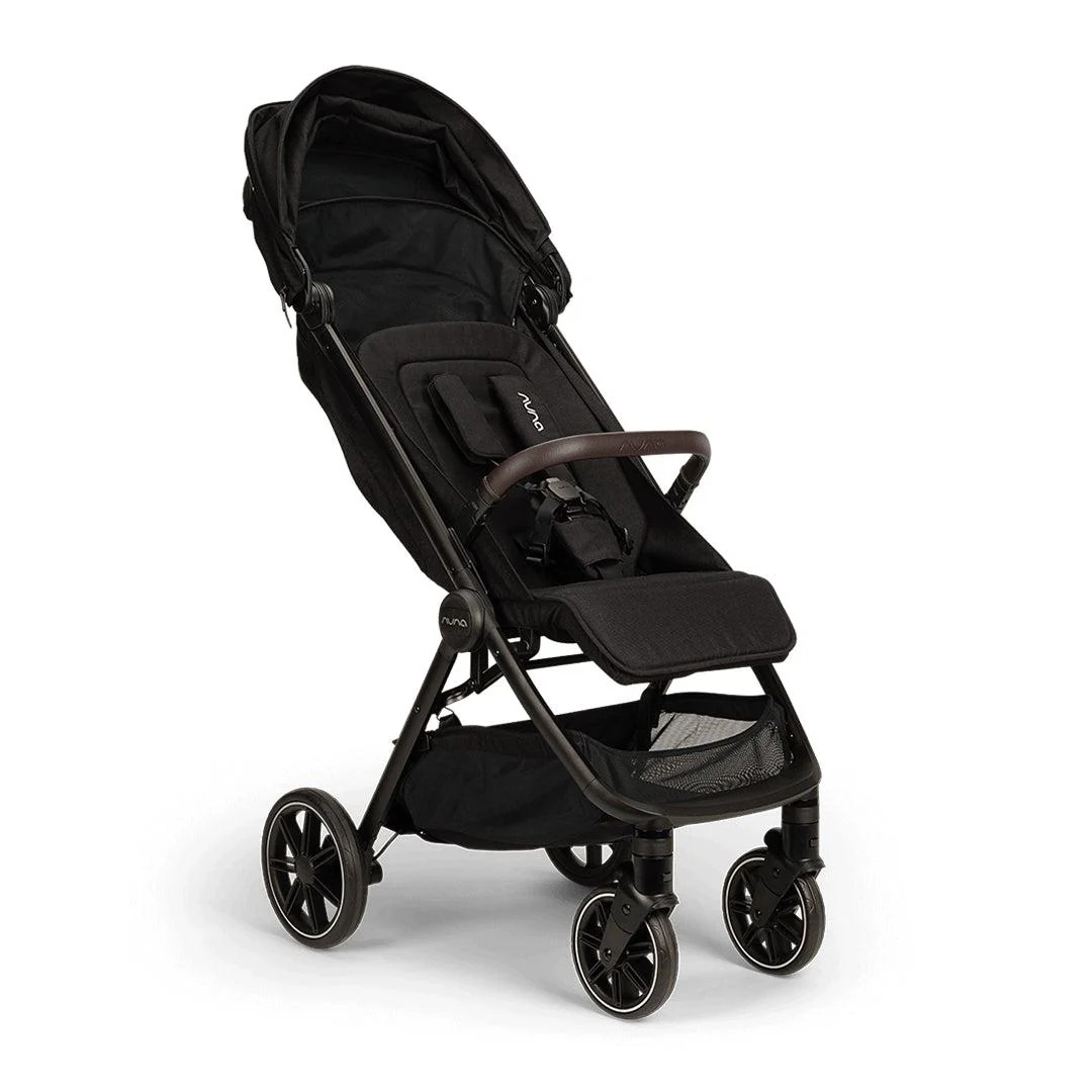 Nuna TRVL LX Compact Stroller - Caviar - Image 6
