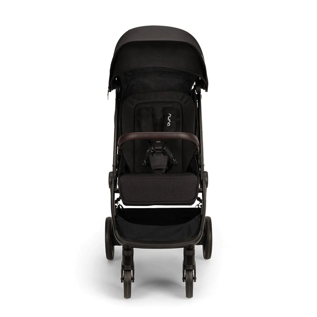 Nuna TRVL LX Compact Stroller - Caviar - Image 8