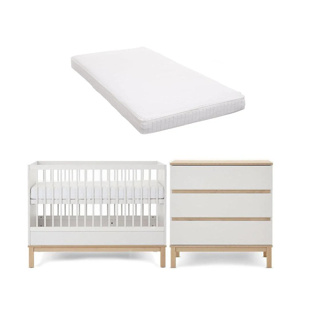 Obaby Astrid Mini 2 Piece Room Set - White - Image 20