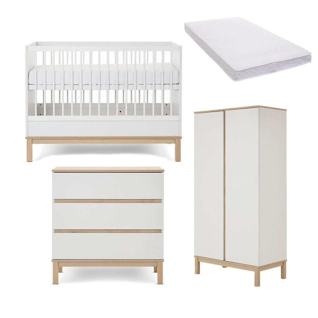 Obaby Astrid Mini 3 Piece Room Set - White - Image 20