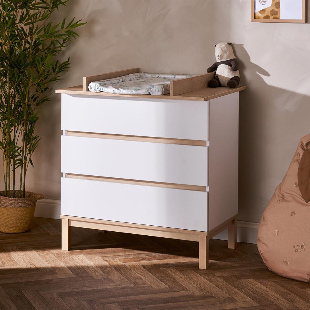 Obaby Astrid Mini 3 Piece Room Set - White - Image 5