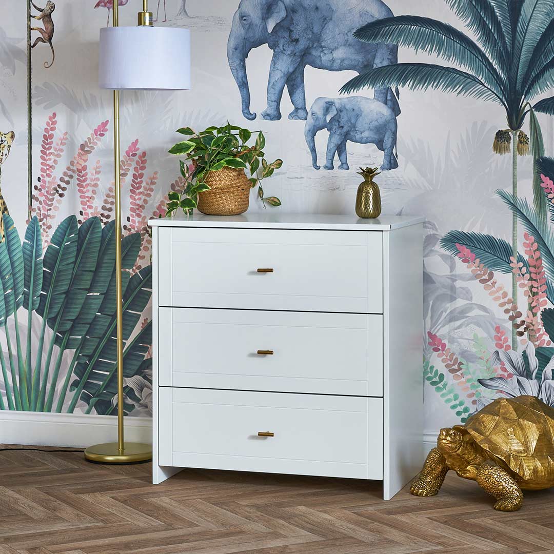 Obaby Evie 3 Piece Room Set - White - Image 6