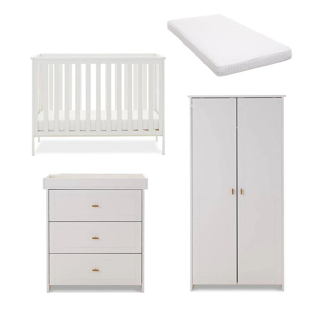 Obaby Evie Mini 3 Piece Room Set - White - Image 9