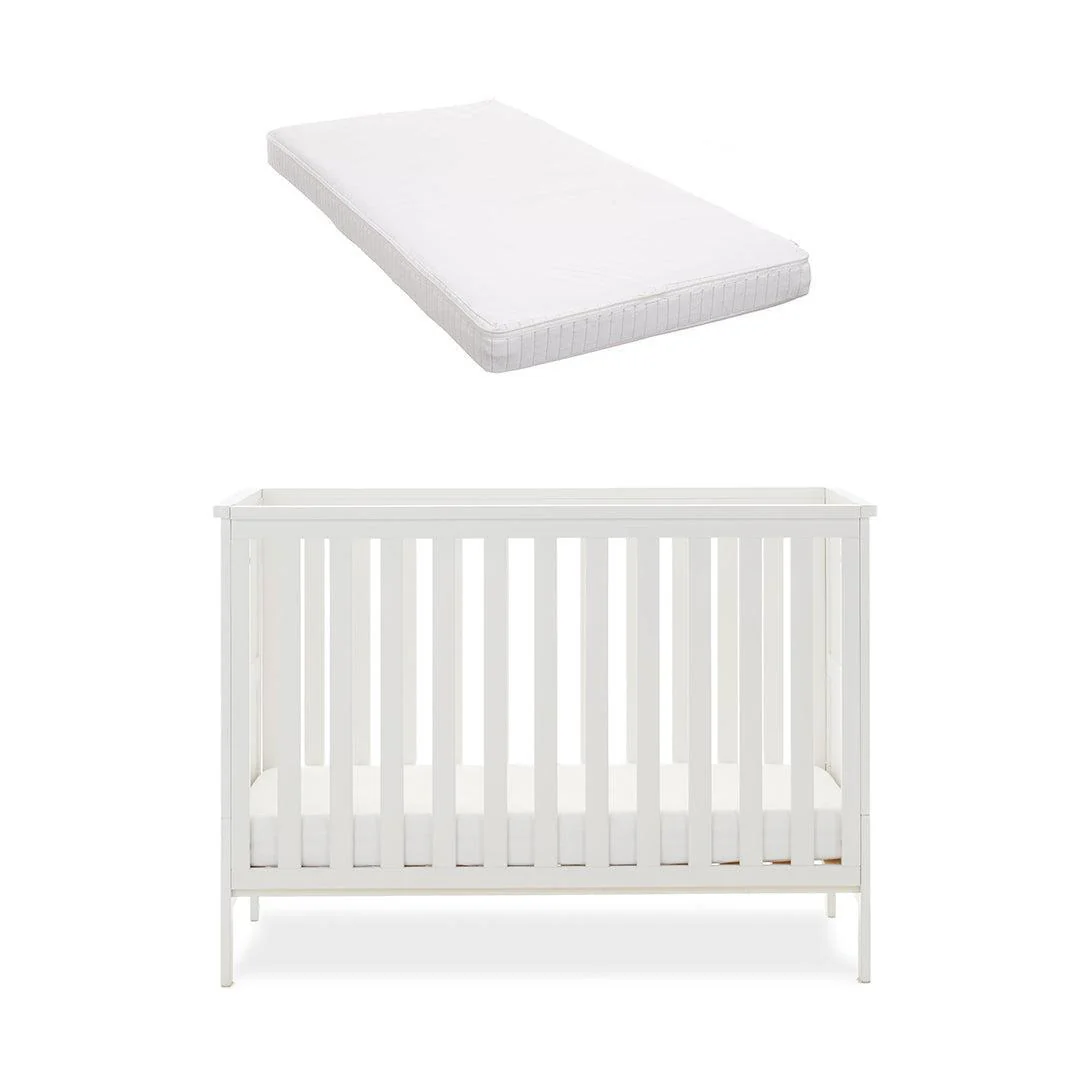 Obaby Evie Mini Cot Bed - White - Image 10