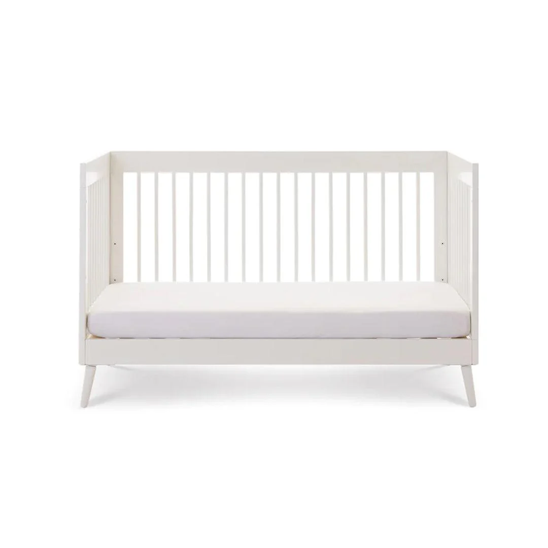 Obaby Maya Cot Bed - Nordic White - Image 5