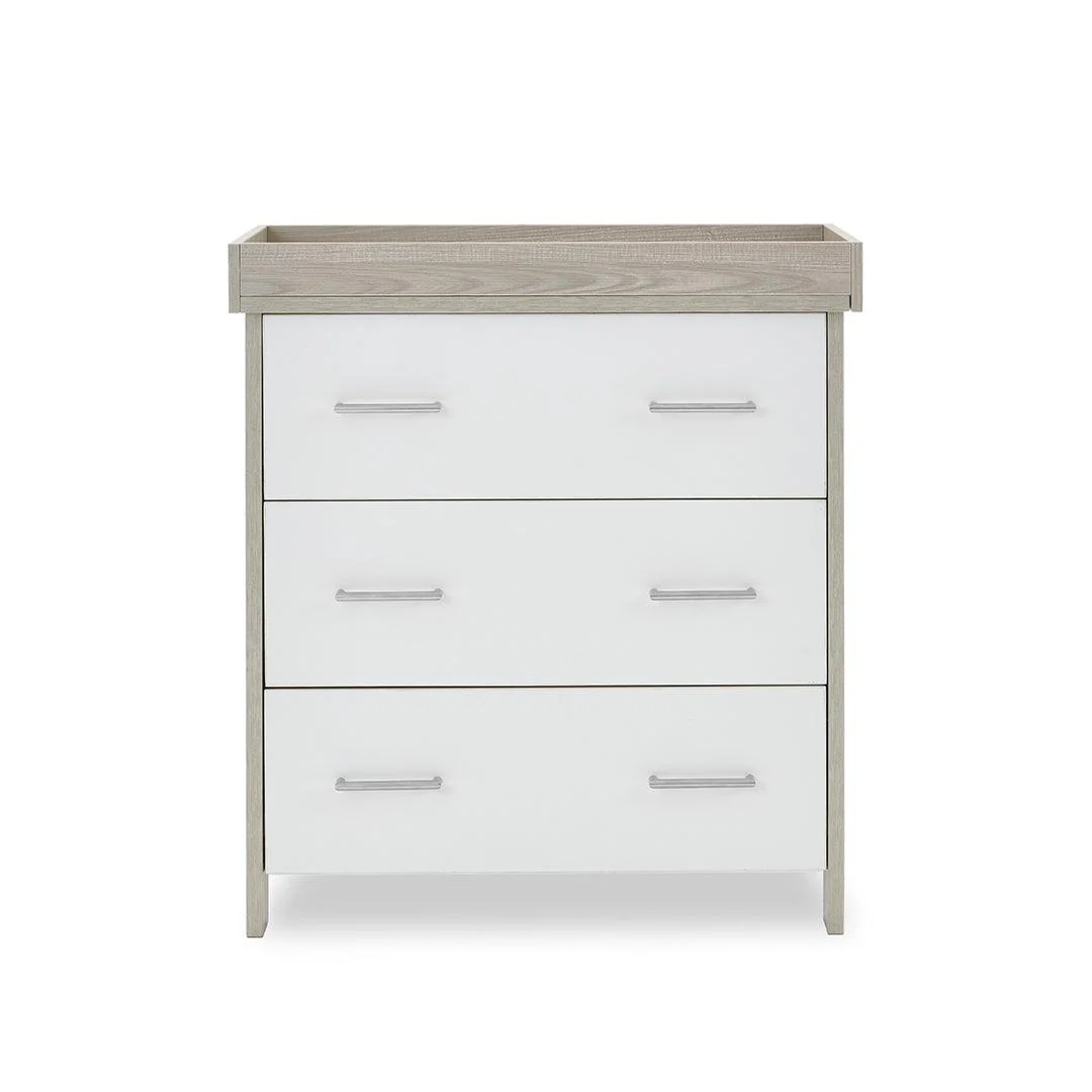 Obaby Nika 2 Piece Room Set - Grey Wash + White - Image 7