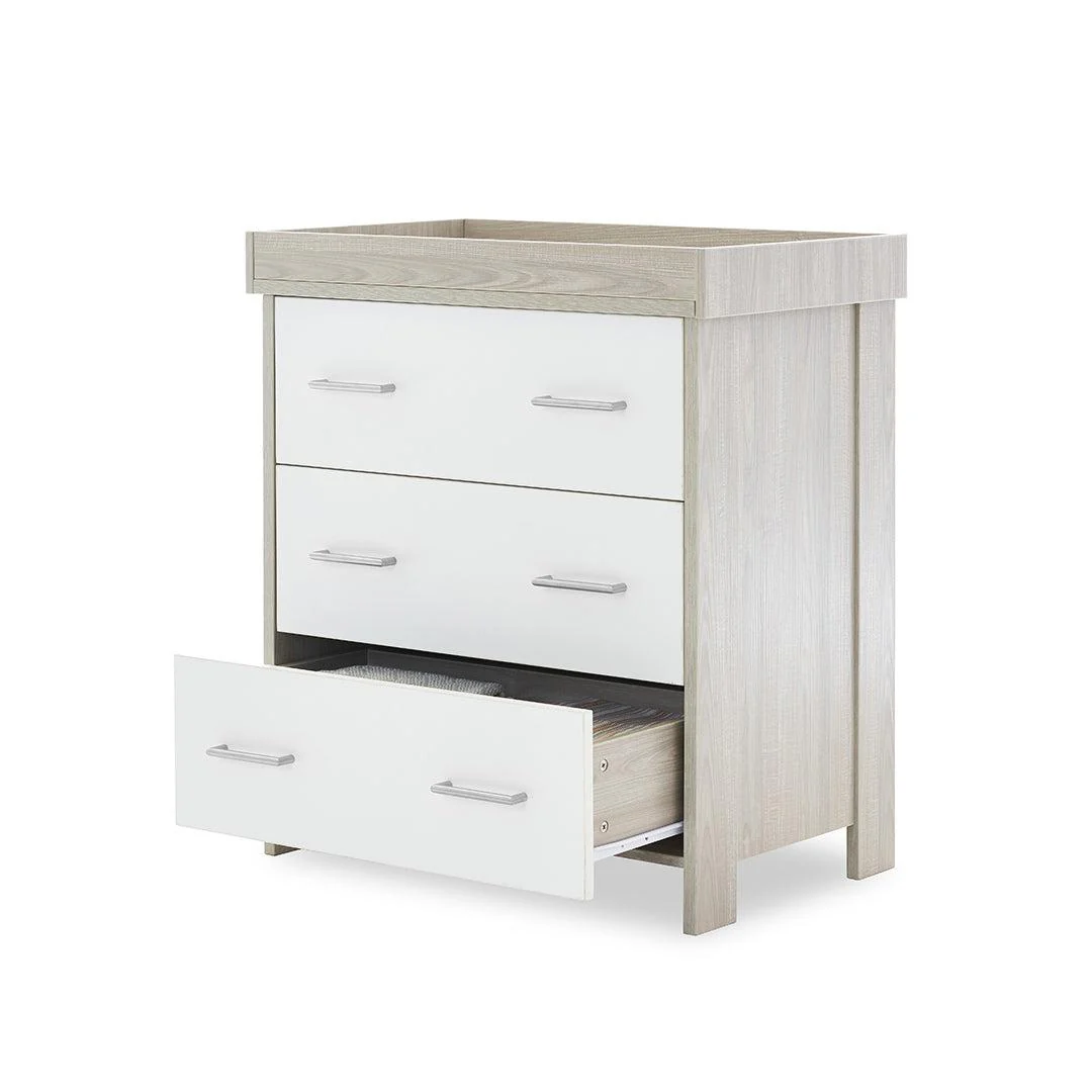 Obaby Nika 2 Piece Room Set - Grey Wash + White - Image 8