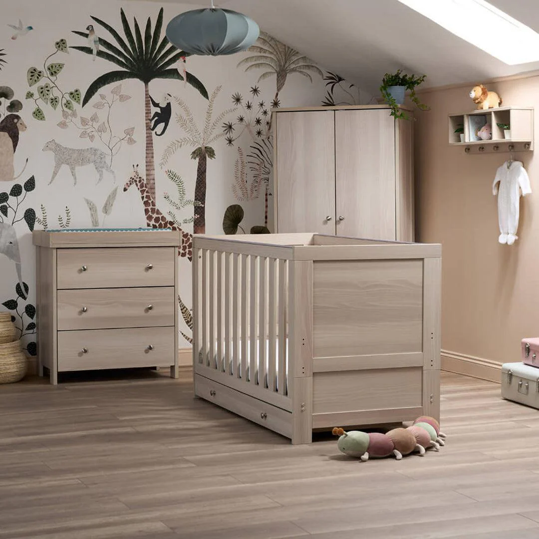 Obaby Nika 3 Piece Room Set & Underdrawer - Aspen - Image 2