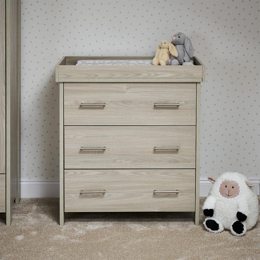 Obaby Nika Changing Unit - Grey Wash - Image 3
