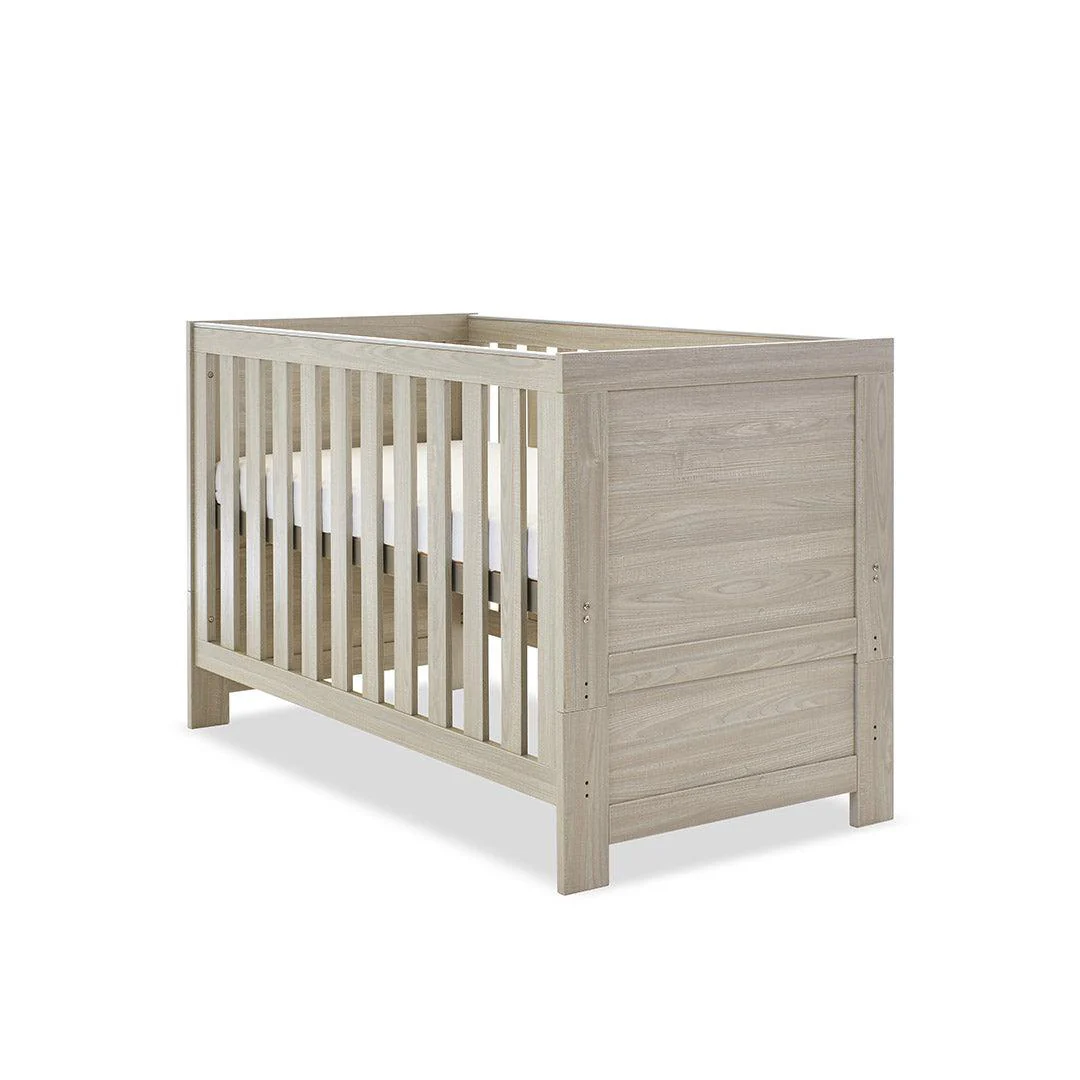Obaby Nika Cot Bed - Grey Wash - Image 4