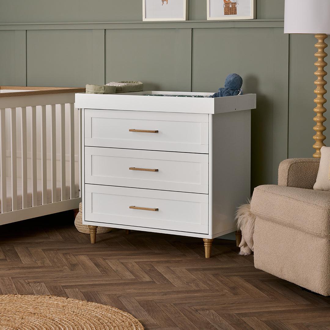 Obaby Orla 3 Piece Room Set - White - Image 6