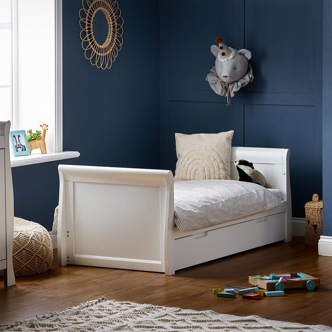 Obaby Stamford Classic Cot Bed - White - Image 3