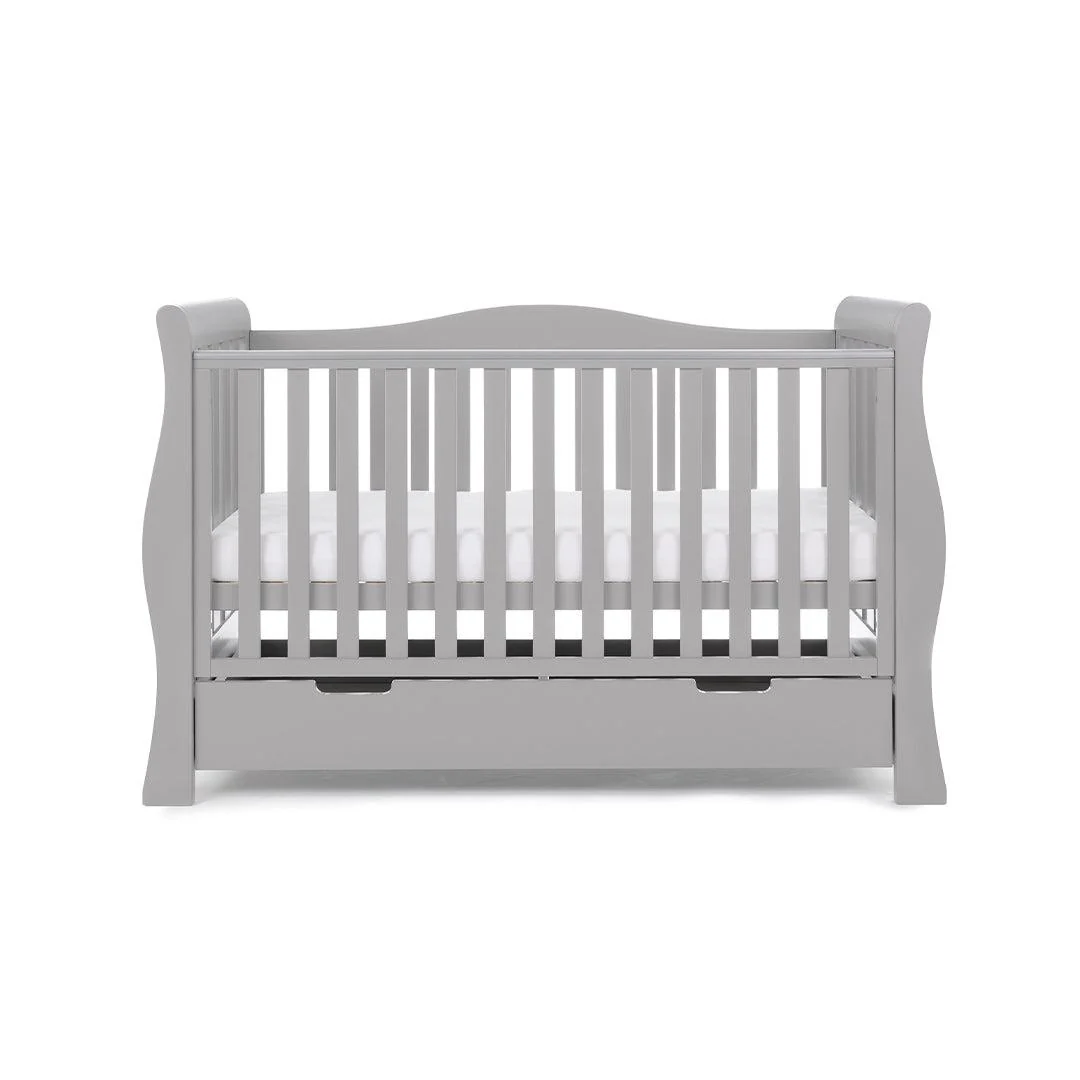 Obaby Stamford Luxe 2 Piece Room Set - Warm Grey - Image 4