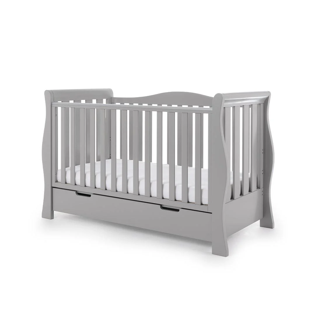 Obaby Stamford Luxe 3 Piece Room Set - Warm Grey - Image 8