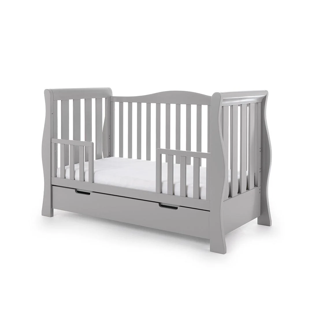 Obaby Stamford Luxe Cot Bed - Warm Grey - Image 5