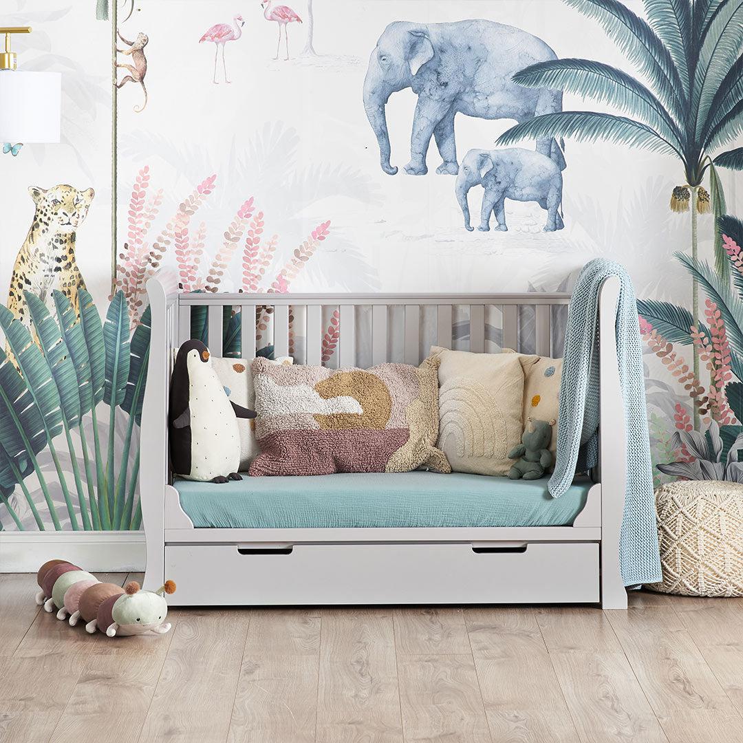 Obaby Stamford Mini 2 Piece Room Set - Warm Grey - Image 2