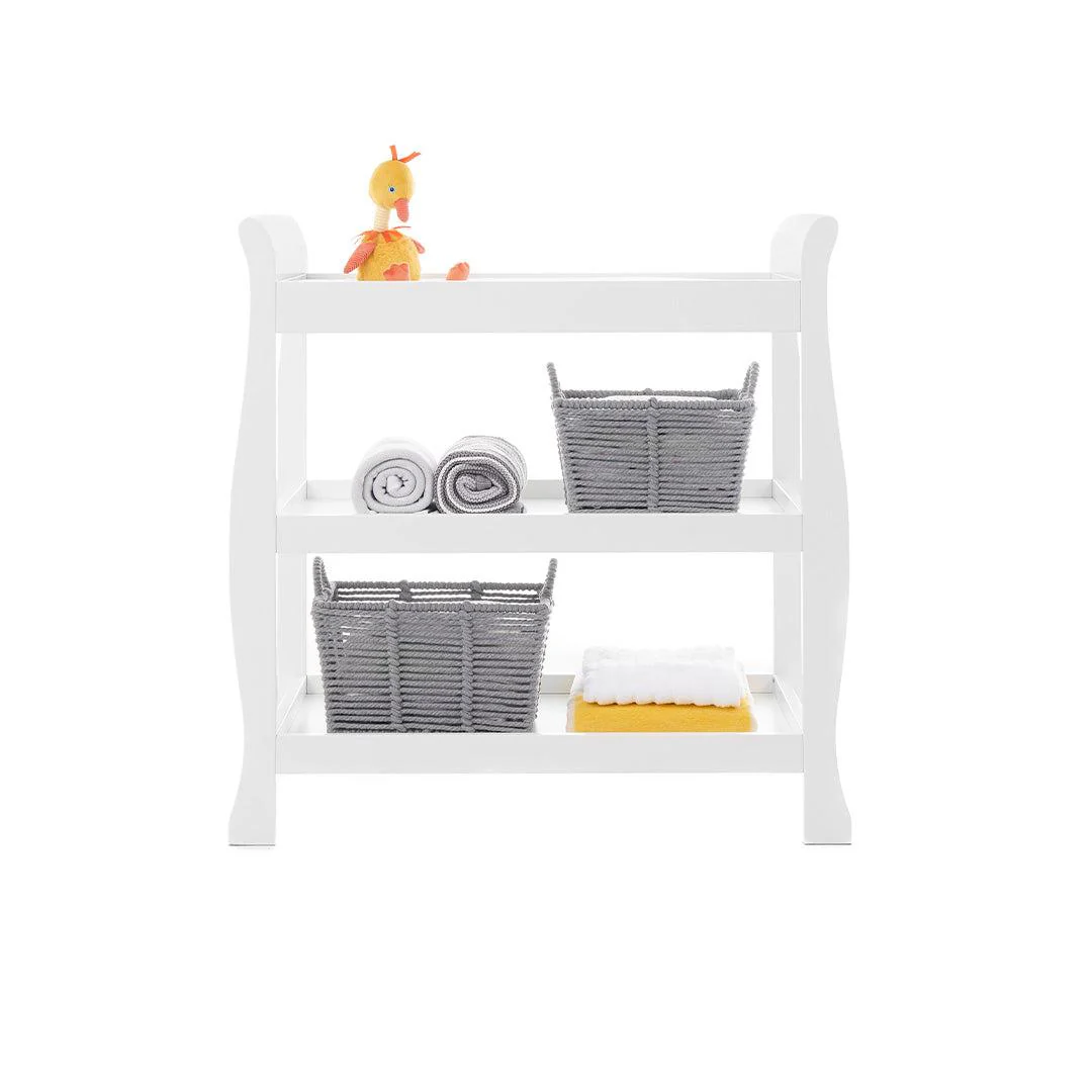Obaby Stamford Open Changing Unit - White - Image 3