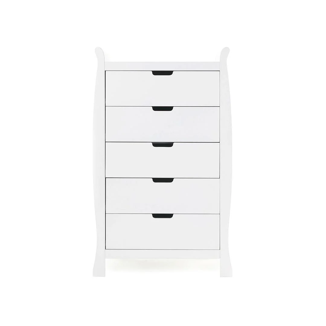 Obaby Stamford Tall Chest Of Drawers - White