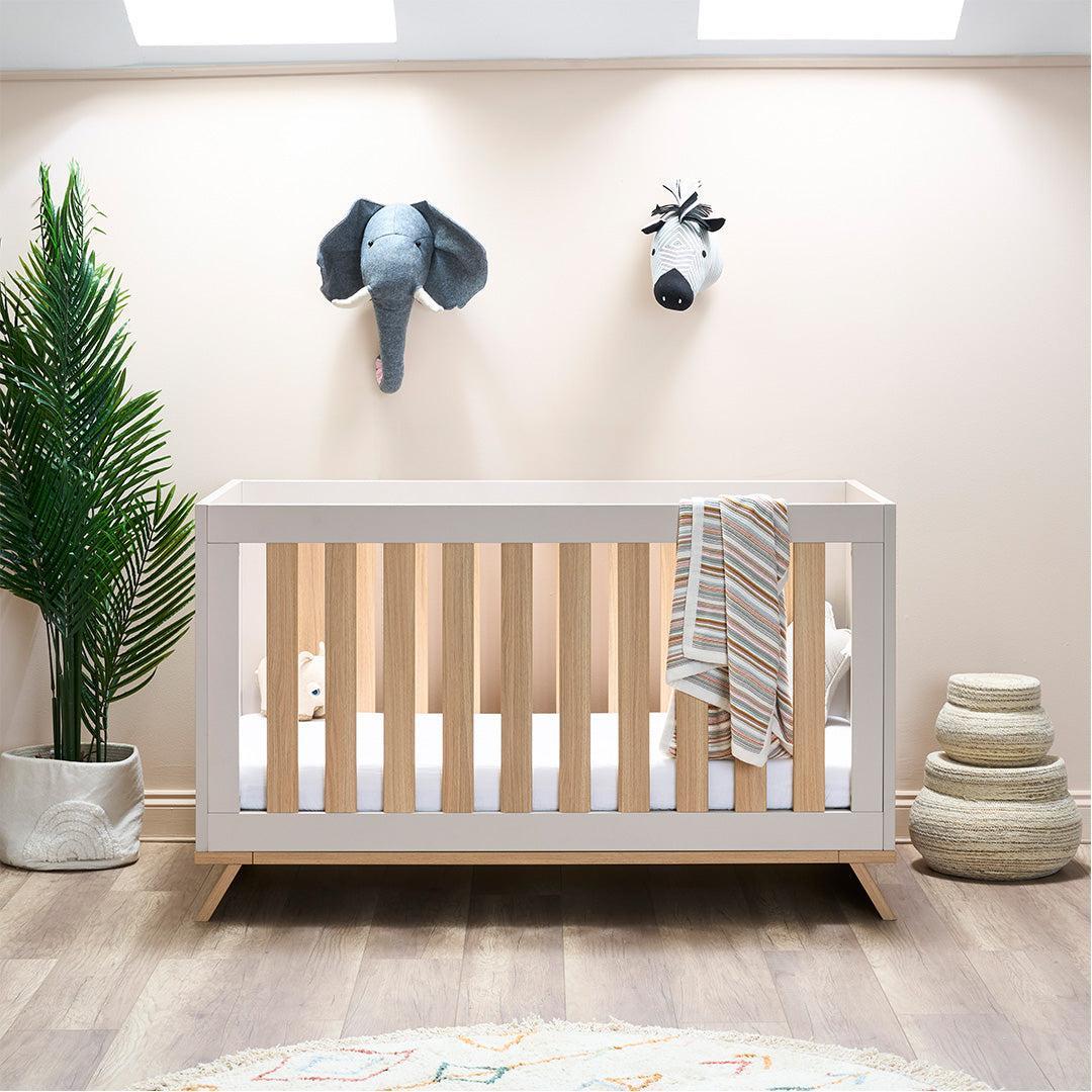 Obaby Thea Cot Bed - Latte - Image 2