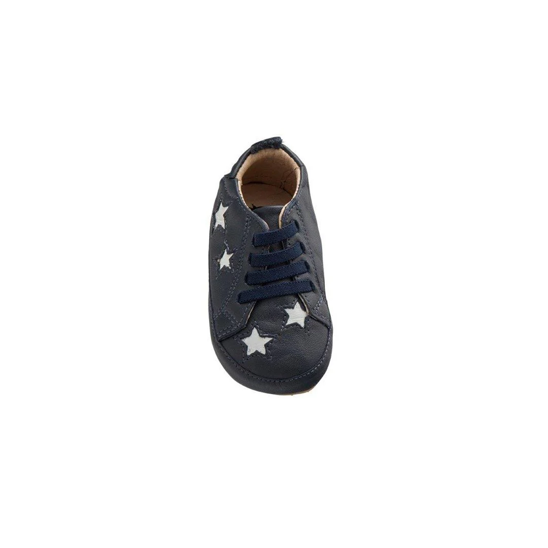 Old Soles Starey Bambini Shoes - Navy/Snow - Image 3
