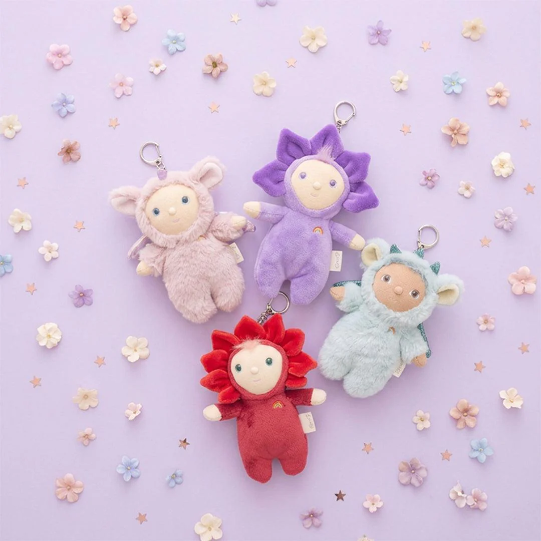 Olli Ella Dinky Dinkum Bag Charm - Una Unicorn - Image 2