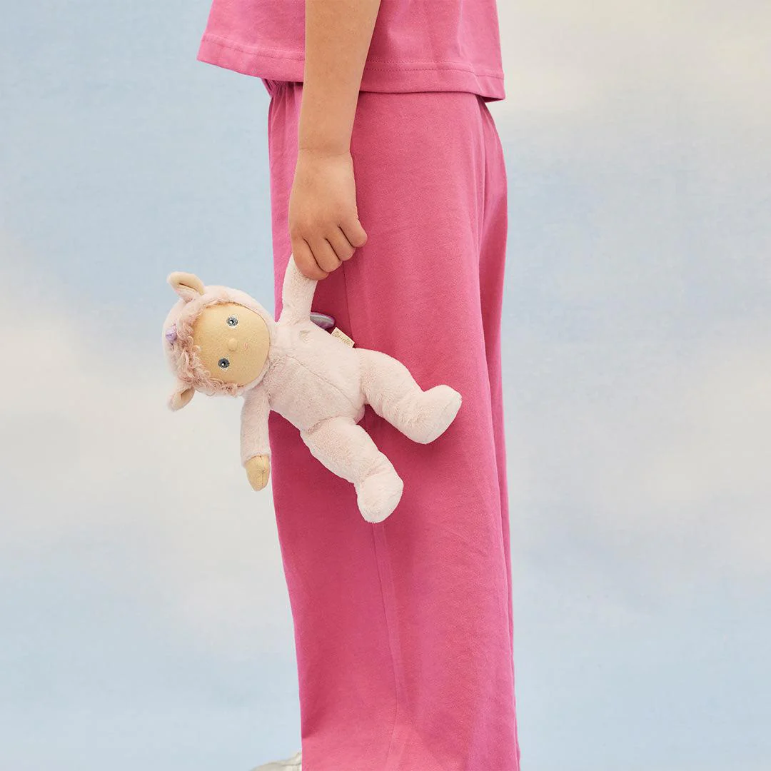 Olli Ella Dinky Dinkum Doll - Una Unicorn - Pink - Image 4