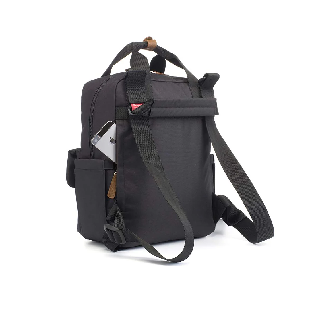 Outlet - Babymel Georgi ECO Changing Backpack - Black - Image 3
