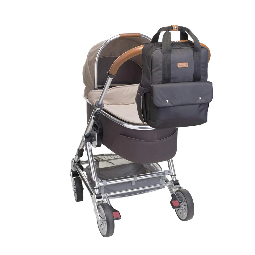 Outlet - Babymel Georgi ECO Changing Backpack - Black - Image 6