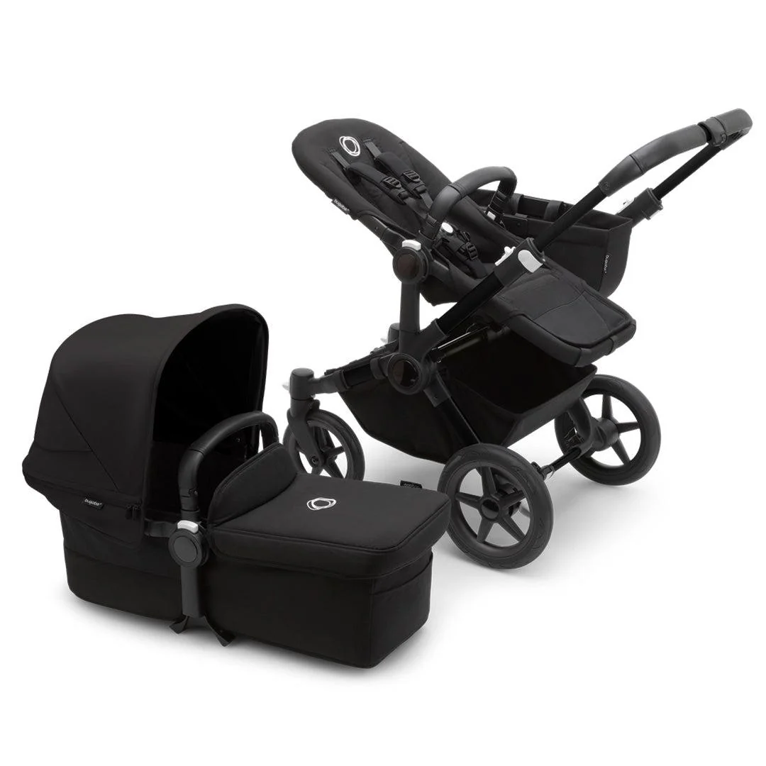 Outlet - Bugaboo Donkey 5 Mono Complete - Black/Midnight Black
