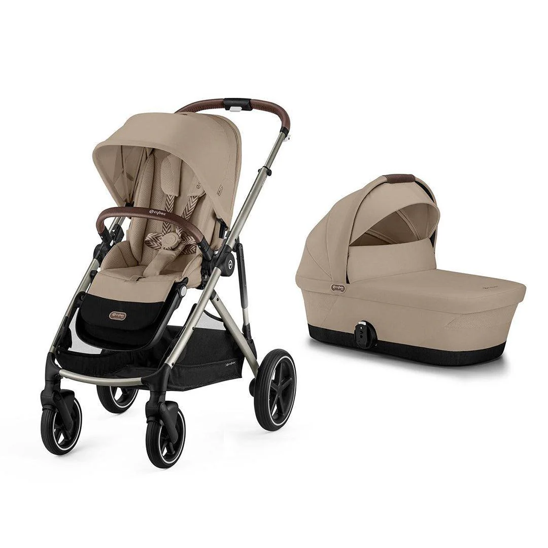 Outlet - CYBEX Gazelle S Pushchair - Almond Beige - Taupe - Image 11