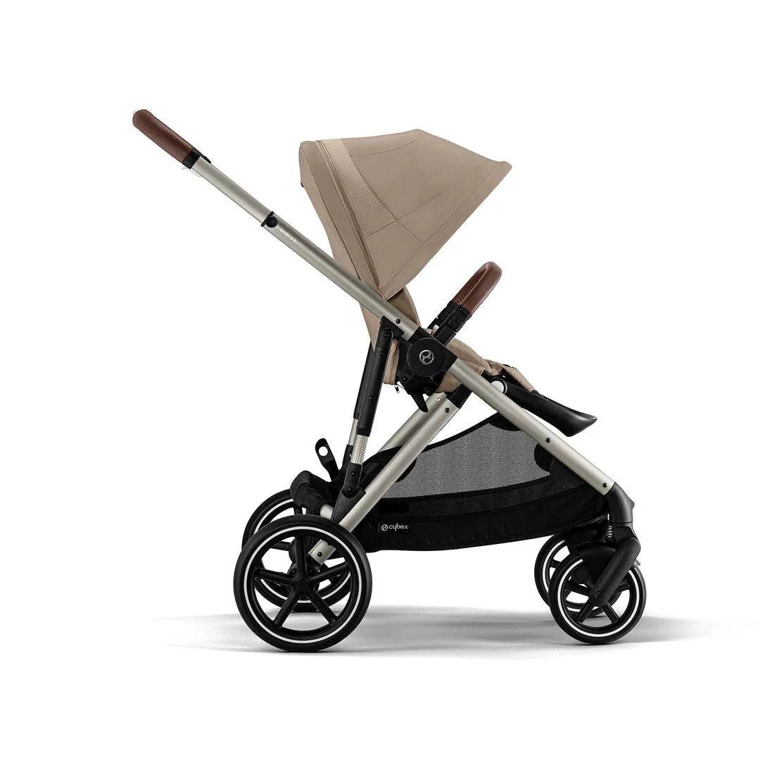 Outlet - CYBEX Gazelle S Pushchair - Almond Beige - Taupe - Image 4