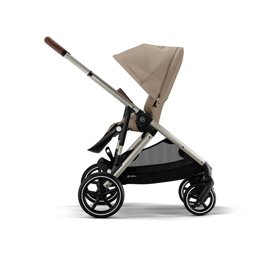 Outlet - CYBEX Gazelle S Pushchair - Almond Beige - Taupe - Image 6