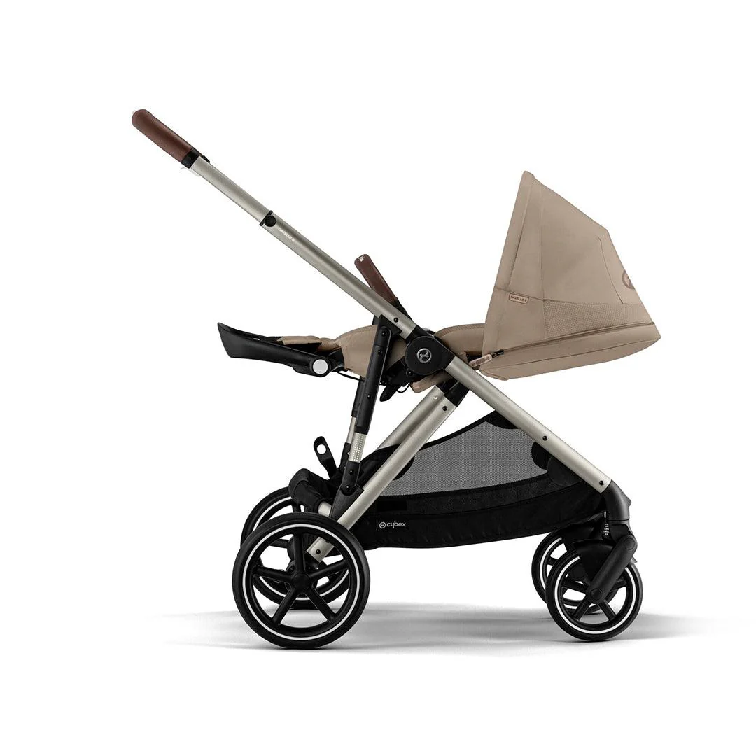 Outlet - CYBEX Gazelle S Pushchair - Almond Beige - Taupe - Image 7