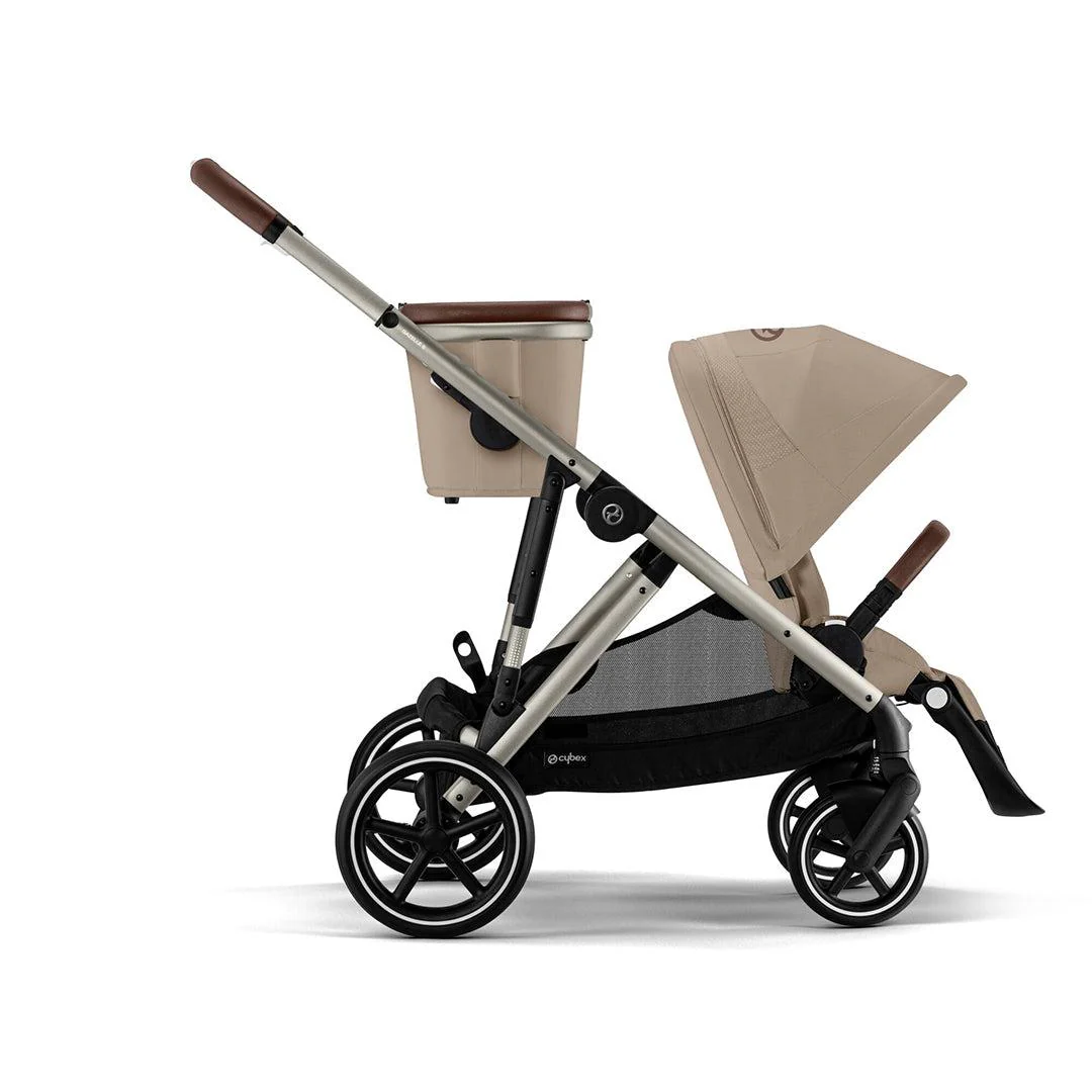 Outlet - CYBEX Gazelle S Pushchair - Almond Beige - Taupe - Image 8