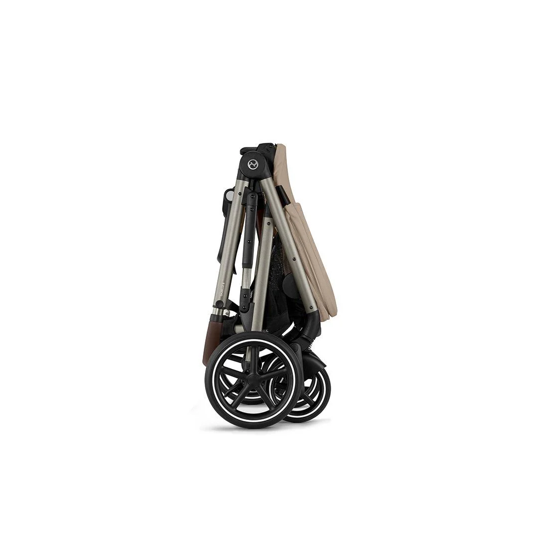 Outlet - CYBEX Gazelle S Pushchair - Almond Beige - Taupe - Image 9