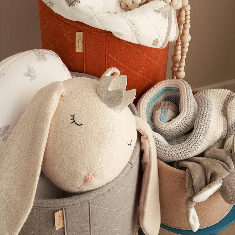 Outlet - Tutti Bambini Felt Nursery Storage Baskets - 3 Pack - Cocoon - Image 6
