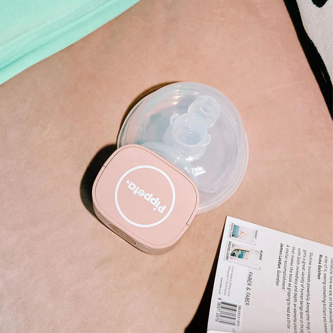 Pippeta LED Wearable Hands Free Breast Pump - 2 Pack - Ash Rose - Image 6