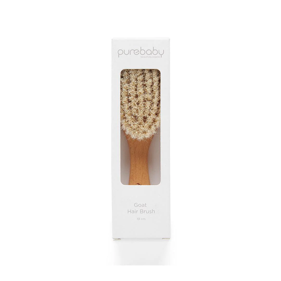 Purebaby Goat Hair Brush with Box - Image 4