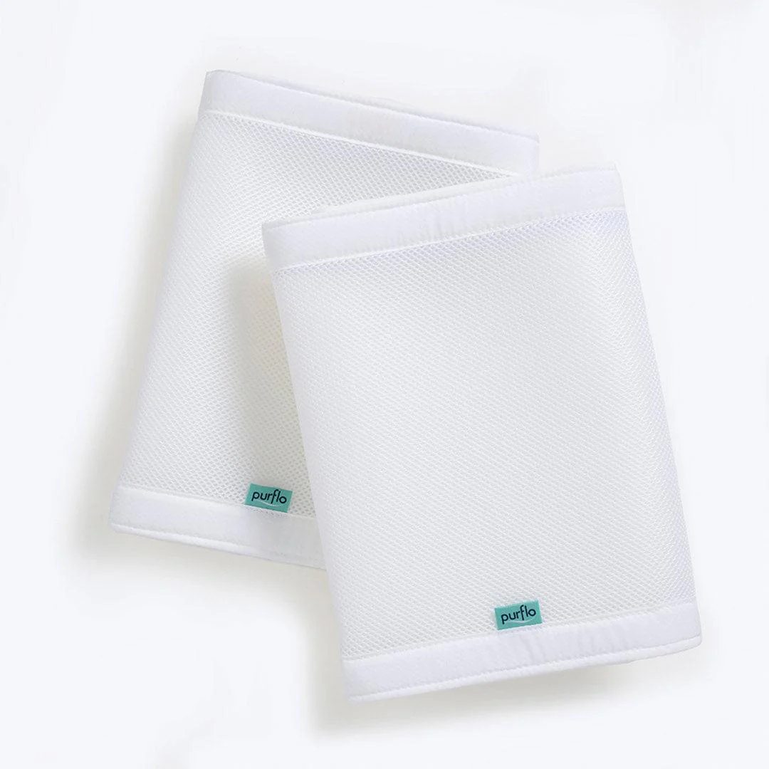 Purflo Breathable Cot Wrap - Soft White