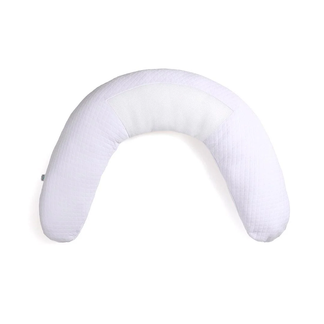 Purflo Breathe Pregnancy Pillow - Luxe White - Image 7