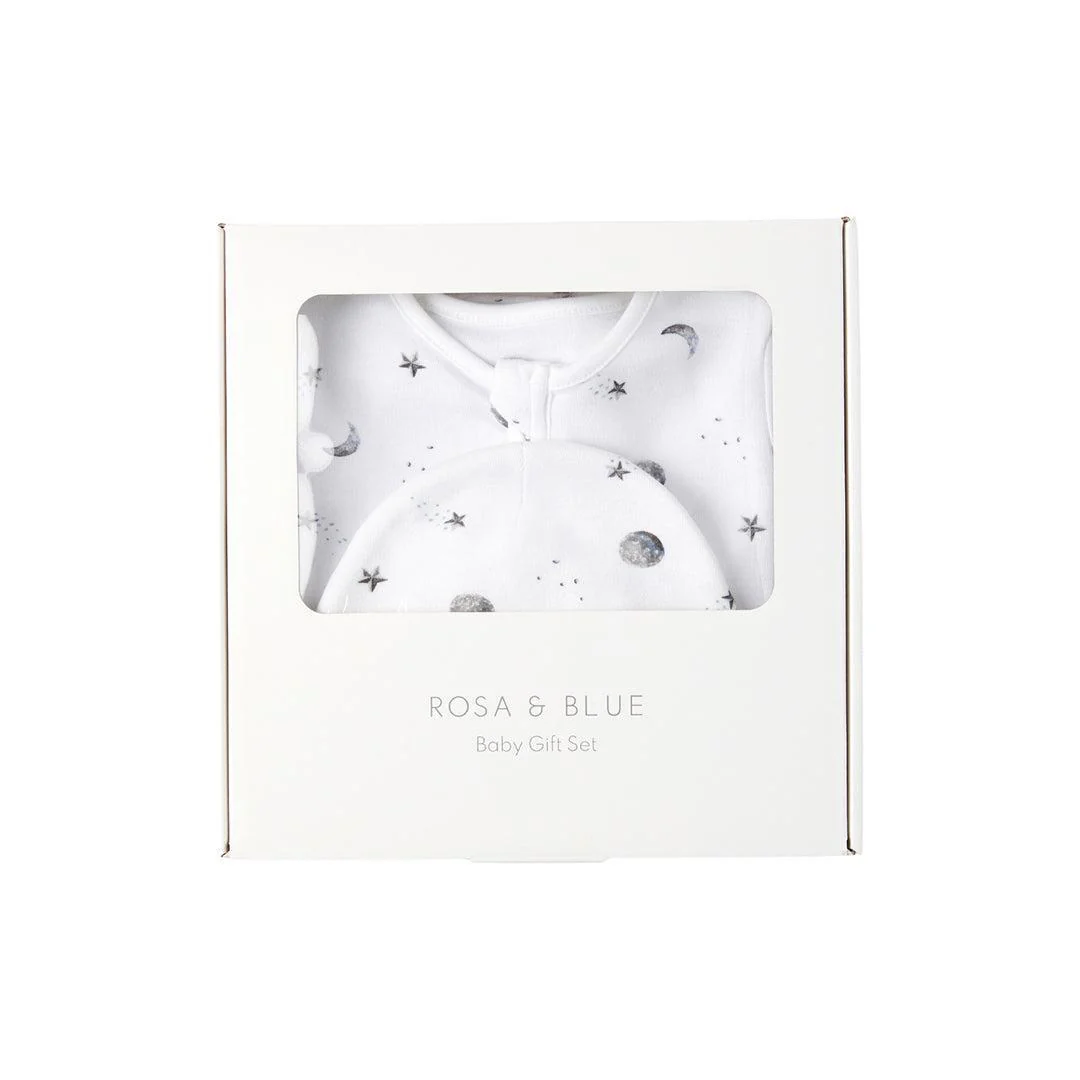 Rosa & Blue Baby Gift Set - Starlit Moon - Image 2