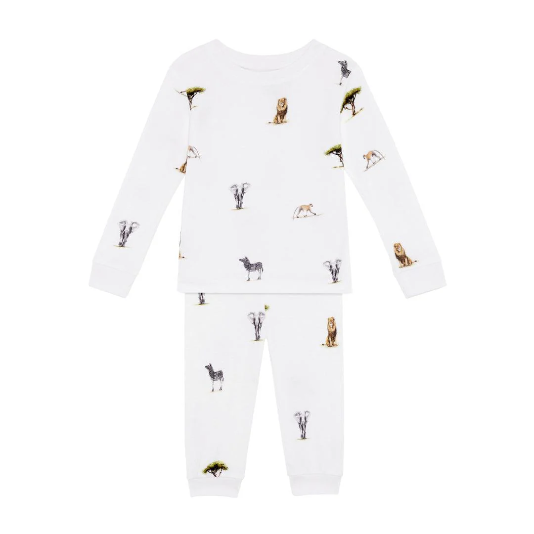 Rosa & Blue Pyjamas - Safari