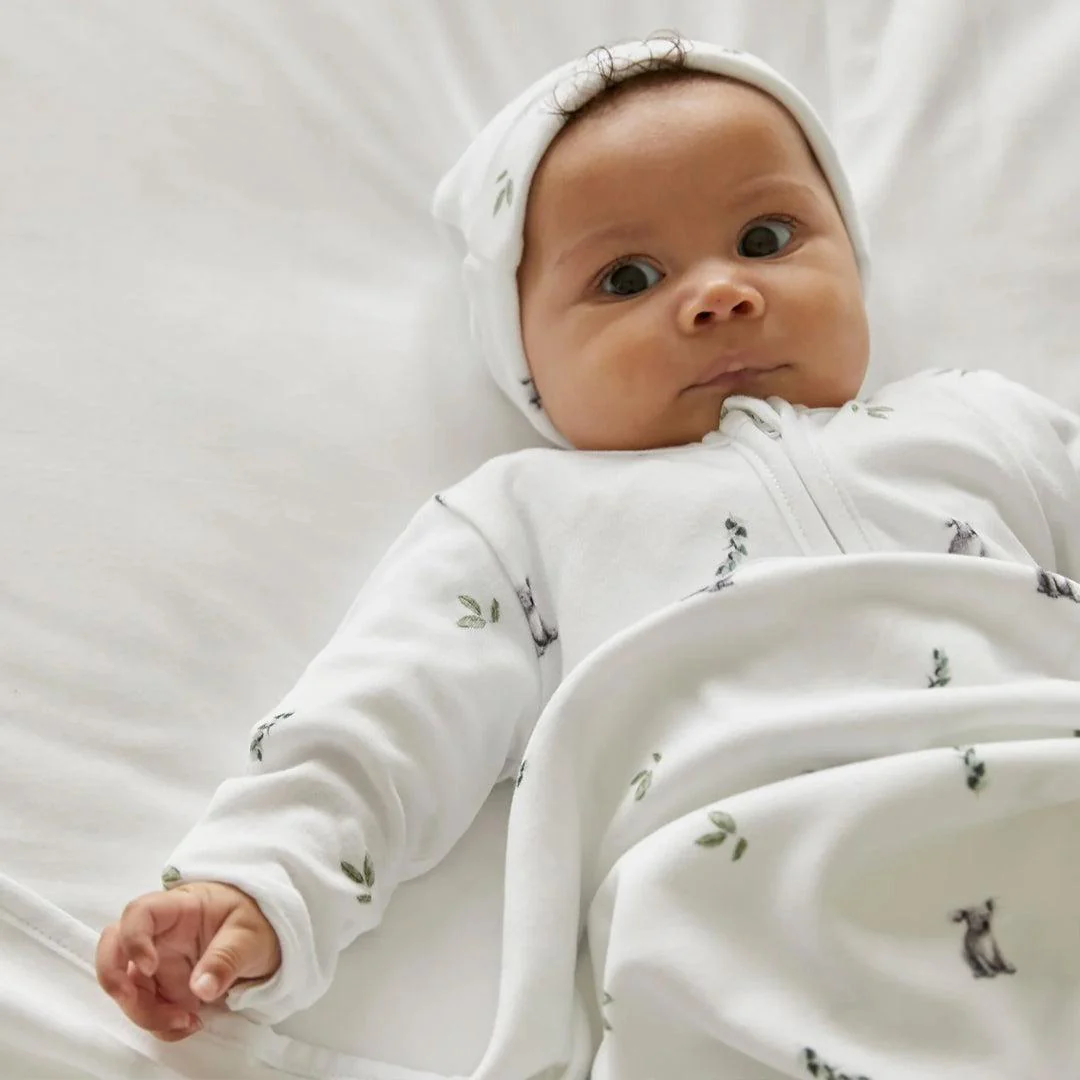 Rosa & Blue Sleepsuit - Koala - Image 2