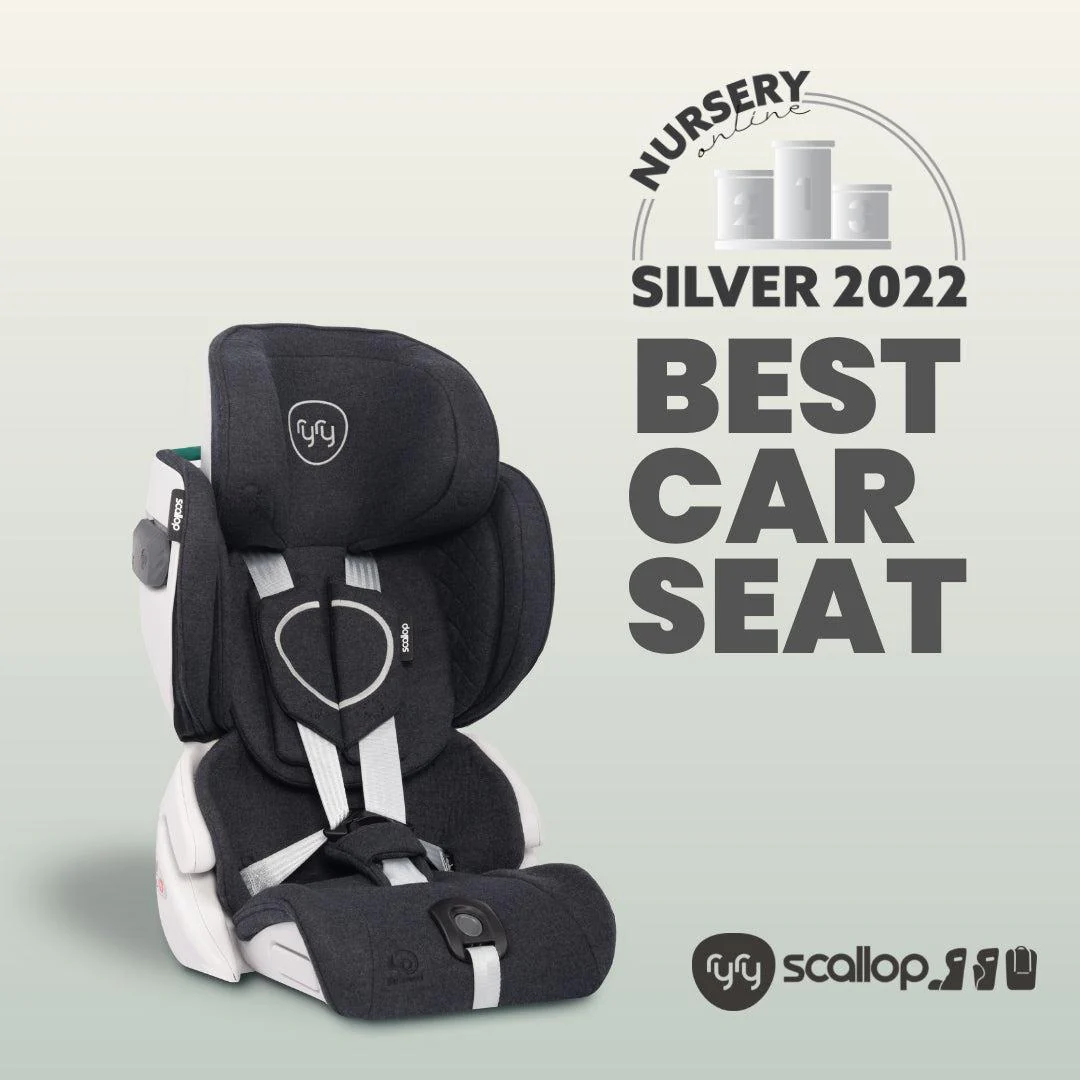 RyRy Scallop Car Seat - Grey - Image 3