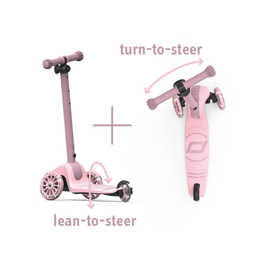 Scoot and Ride Highway Kick 3S - Rose - Image 6