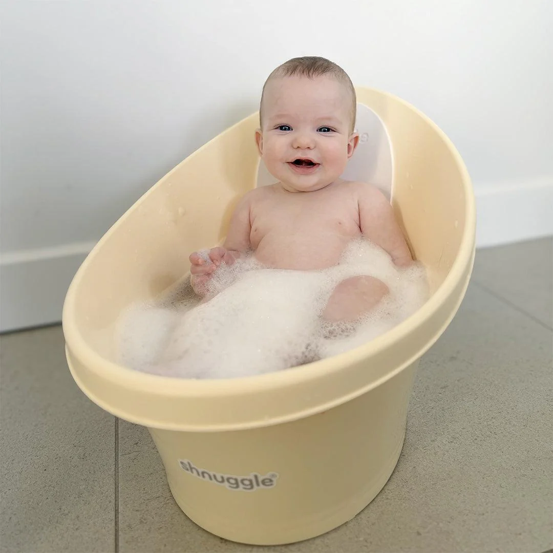Shnuggle Baby Bath - Pale Yellow - Image 5