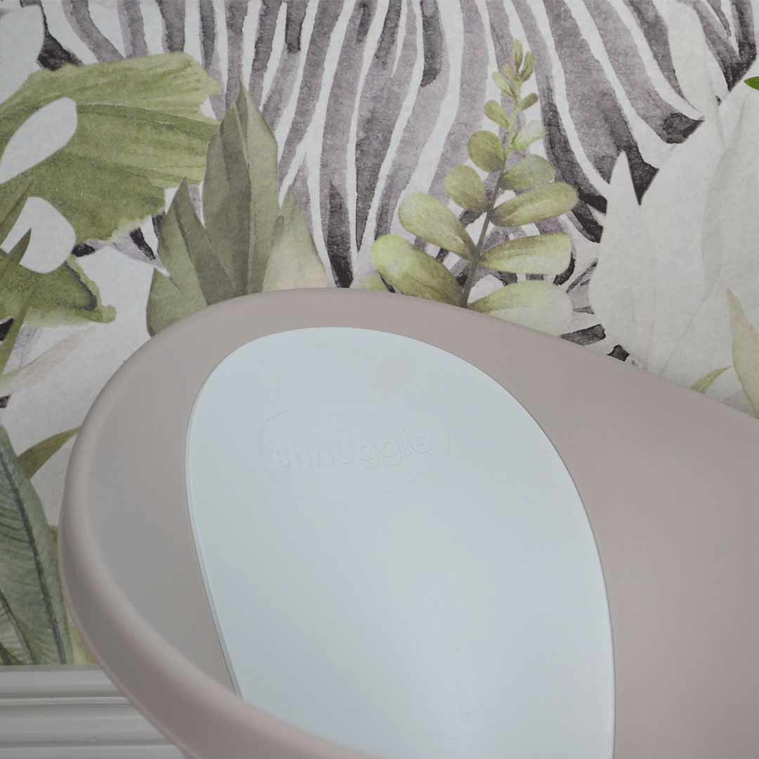 Shnuggle Baby Bath + Plug - Taupe - Image 3